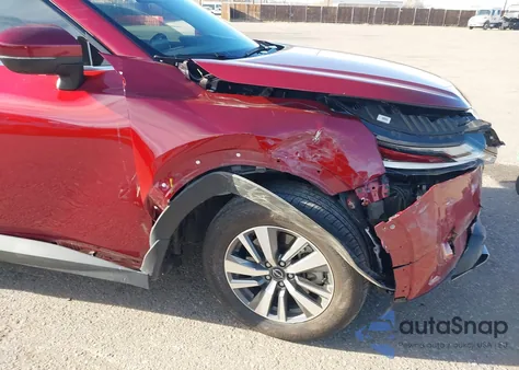 2024 Nissan Pathfinder Sl 4Wd из США, поврежденный, VIN 5N1DR3CC2RC260325